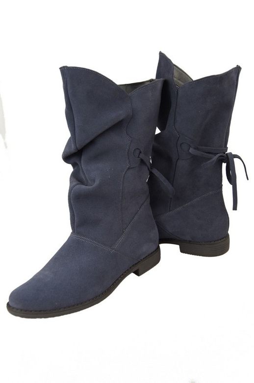 Shoes Women's boots Winter natural leather velor 999 Z ElitaBut