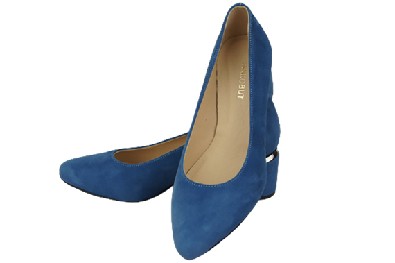 Women's footwear Women's pumps Suede leather 143 ElitaBut