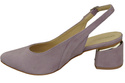 Women's Sandals in Natural Suede Leather - Elegance and Comfort 196 Z ElitaBut