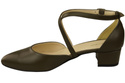 Women’s Leather Sandals  with Straps Low Heel 223 ElitaBut