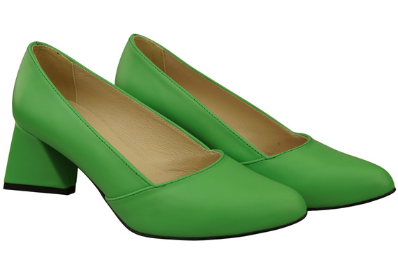 Women’s Pumps Genuine Leather Pointed Toe Heel ElitaBut 221