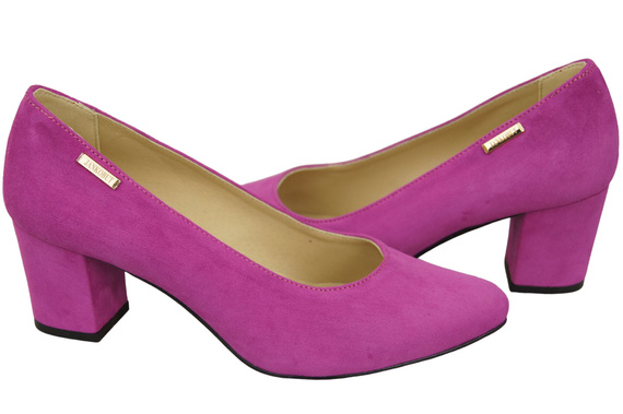 Women's Shoes Pumps Natural Leather Suede 106 ElitaBut