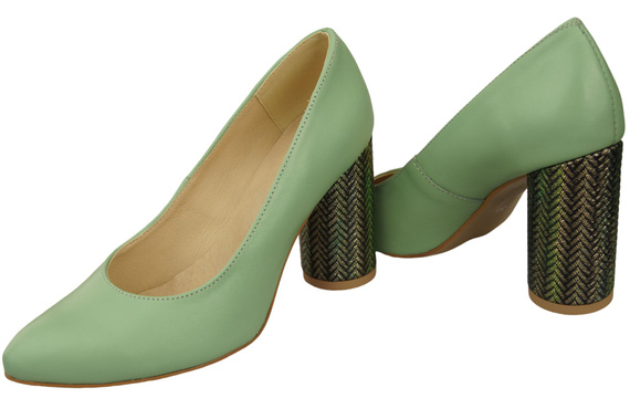 Women's shoes Pumps Natural leather 194 ElitaBut