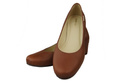 Obuwie Damskie Czółenka Skóra naturalna 116 Brąz ElitaBut