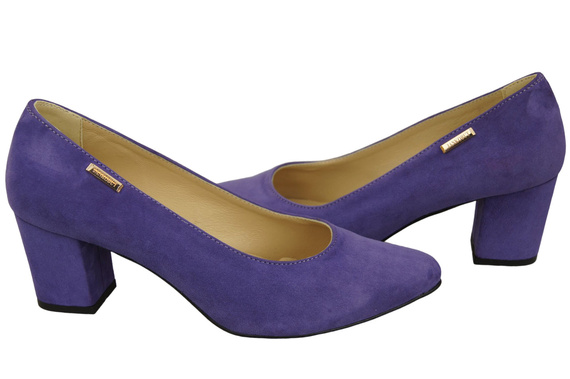 Women's Shoes Pumps Natural Leather Suede 106 ElitaBut