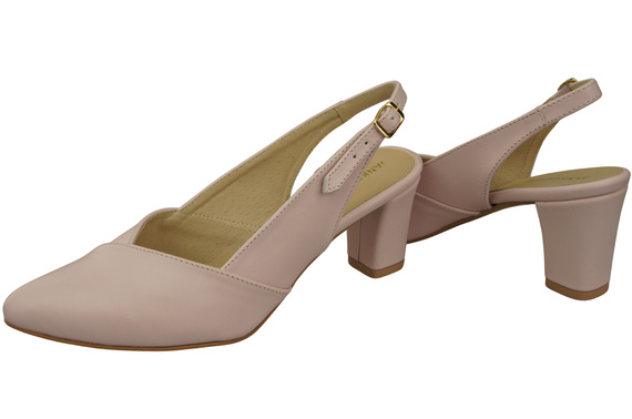 Women's Shoes High Heel Sandals Natural Leather 217 ElitaBut