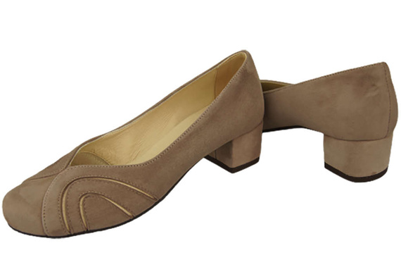 Women's shoes Suede leather pumps 786 Z ElitaBut