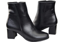 Women's Black Winter Ankle Boots Genuine Leather 214 From ElitaBut