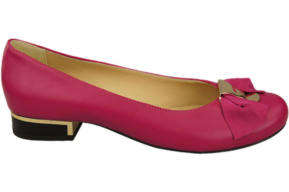 Women's Ballerinas Shoes Natural Leather 894 ElitaBut