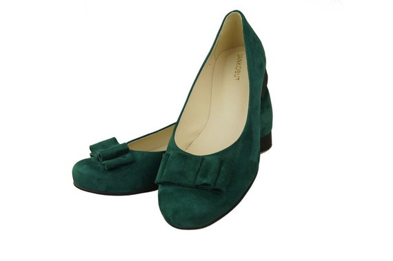 Women's Shoes Ballerinas natural leather Suede 126 ElitaBut