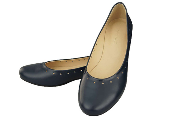 Women's Shoes Comfortable Ballerinas Natural Leather 162 ElitaBut