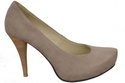 Women's shoes Pumps Natural leather Suede 644 ElitaBut