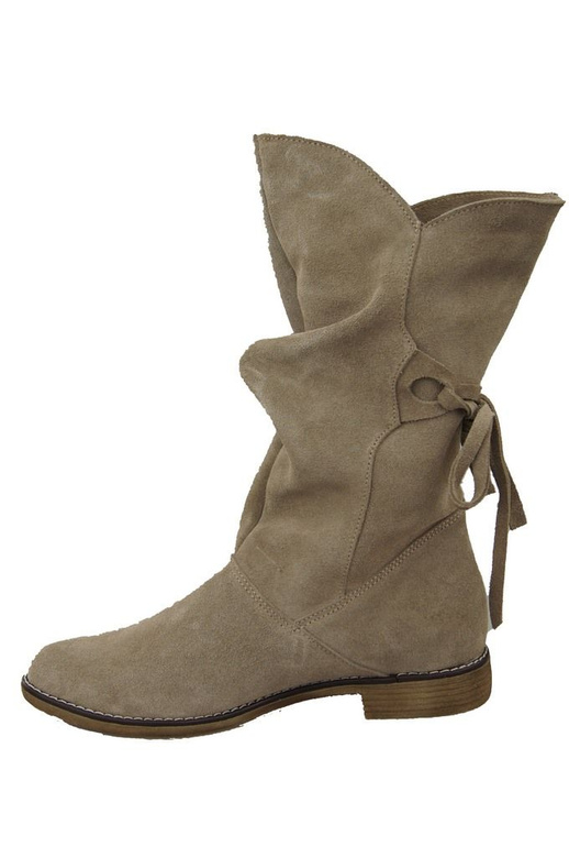 Shoes Women's boots Winter natural leather velor 999 Z ElitaBut