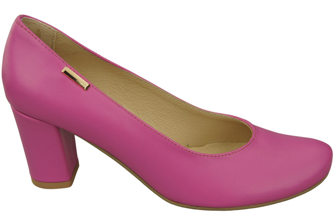 Footwear Classic Women's Natural Leather Almond Nose Dugout 201 ElitaBut