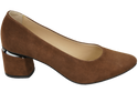 Women's footwear Women's pumps Suede leather 143 ElitaBut