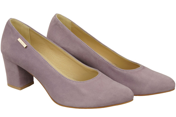 Women's Shoes Pumps Natural Leather Suede 106 ElitaBut