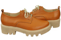 Women's shoes Lace-up leather Natural 180 ElitaBut