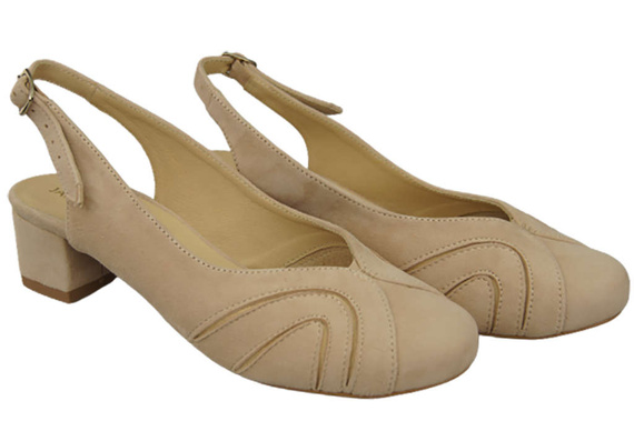 Footwear Women Sandals natural leather 842 Z ElitaBut