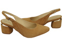 Women's Sandals in Natural Suede Leather - Elegance and Comfort 196 Z ElitaBut