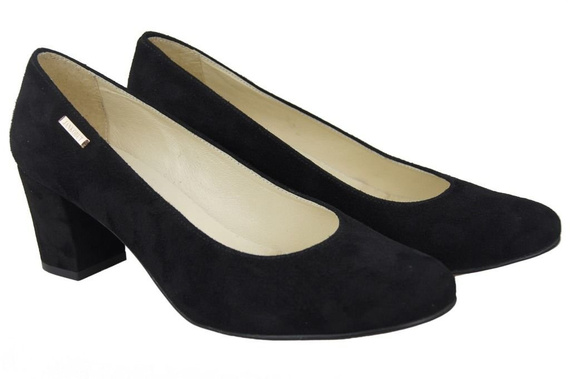 Women's Shoes Pumps Natural Leather Suede 125 ElitaBut