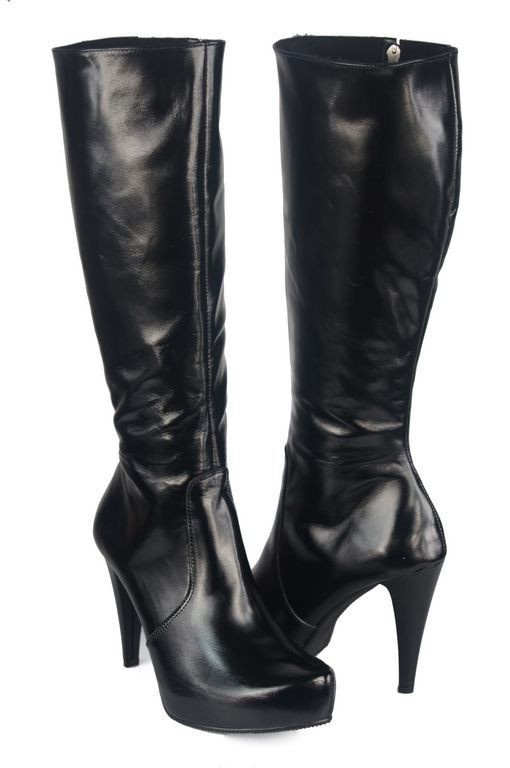 Shoes Women's boots On the platform natural leather 687 ElitaBut