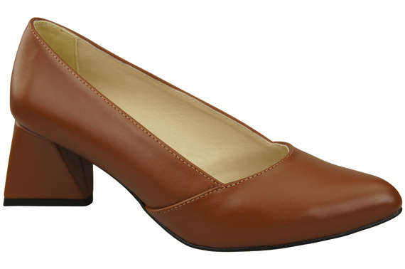 Women’s  Pumps Genuine Leather Pointed Toe Heel ElitaBut 221