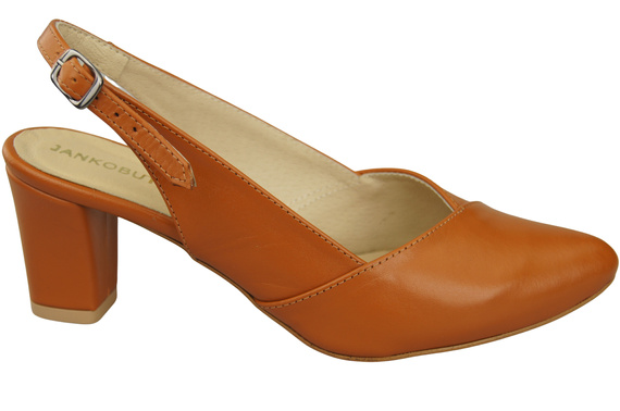 Women's Shoes High Heel Sandals Natural Leather 217 ElitaBut