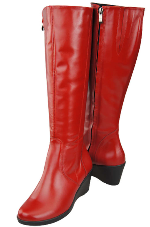 Shoes Women's boots Wedge natural leather 177 ElitaBut