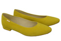 Women's shoes Ballerinas natural leather Suede 131 ElitaBut