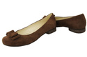 Women's Shoes Ballerinas natural leather Suede 126 ElitaBut