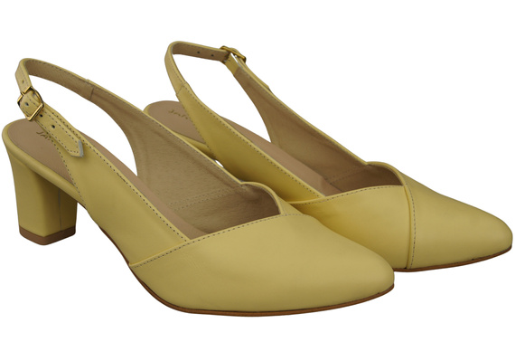 Women's Shoes High Heel Sandals Natural Leather 217 ElitaBut