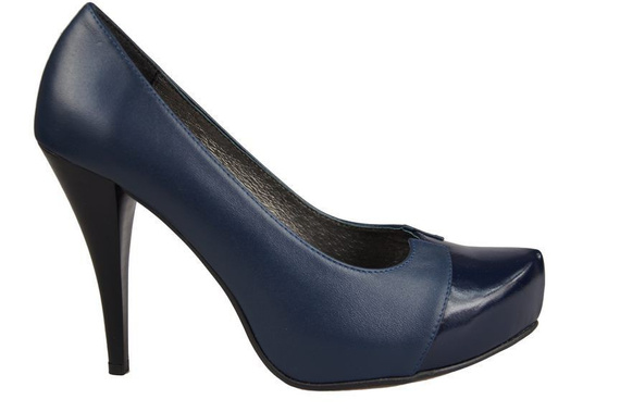 Women's shoes natural leather Black 897 ElitaBut