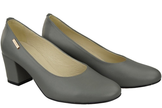 Women's Shoes Pumps Natural Grain Leather 125 ElitaBut