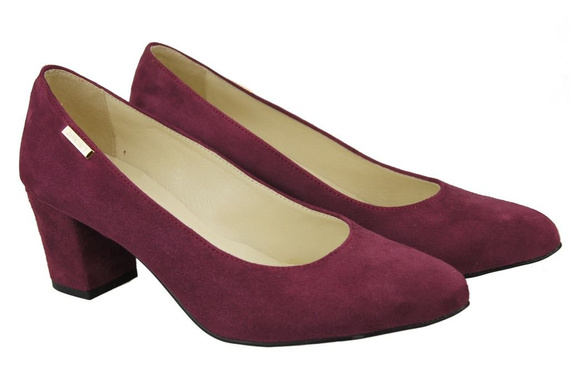 Women's Shoes Pumps Natural Leather Suede 106 ElitaBut