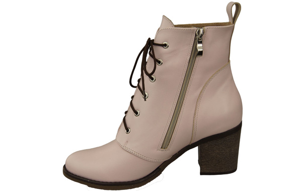 Shoes Boots for women Lace-up Winter natural leather 188 Z ElitaBut