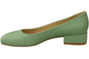 Comfortable Women's Shoes Flat Pumps, Natural Leather 204 ElitaBut