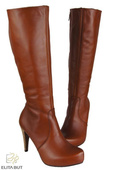 Shoes Women's boots On the platform natural leather 687 ElitaBut