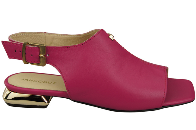 Comfortable Women's Shoes Sandals Flat Gold Heel Natural Leather 207 ElitaBut