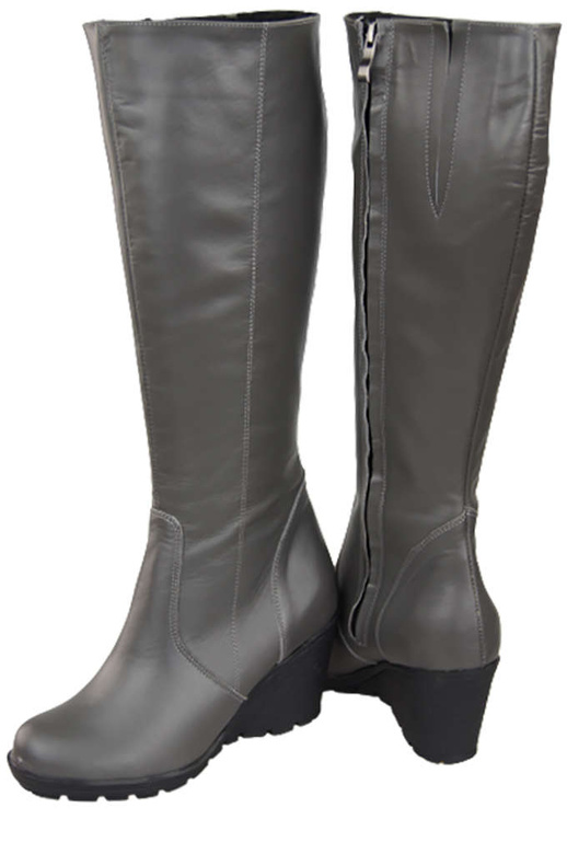 Shoes Women's boots Wedge natural leather 745 ElitaBut