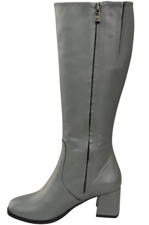 Comfortable Footwear Women's Boots Low Heel Natural Leather 212 ElitaBut