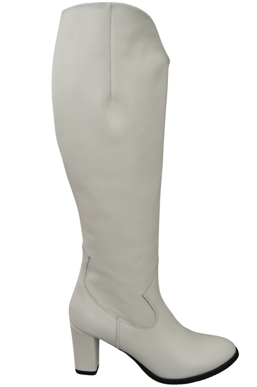 Stylish Footwear Women's Boots On A Heel Natural Leather 211 ElitaBut