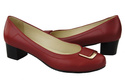 Women's shoes Pumps natural leather 962 ElitaBut