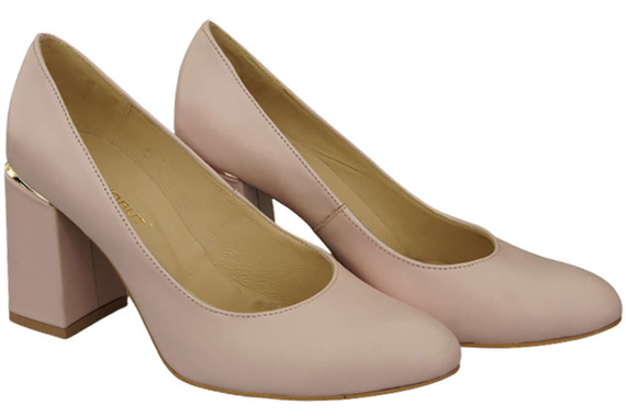 Women's shoes Pumps Natural leather 179 ElitaBut