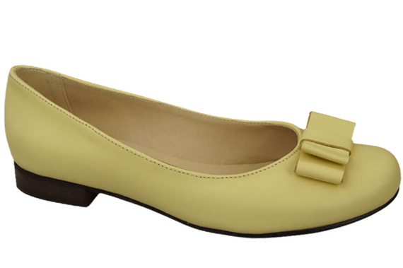Women's Ballerinas Shoes Natural Leather 702 ElitaBut