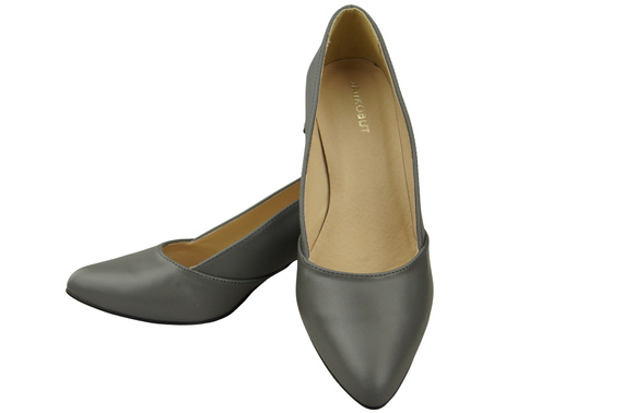 Women’s Pumps Genuine Leather Pointed Toe Heel ElitaBut 221