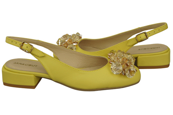 Women's Shoes Sandals with Crystals Natural Leather 215 ElitaBut