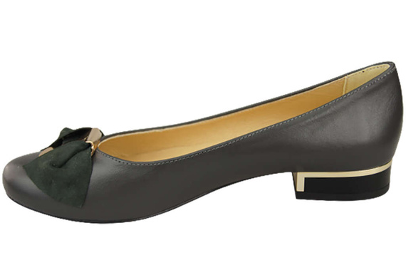 Women's Ballerinas Shoes Natural Leather 894 ElitaBut