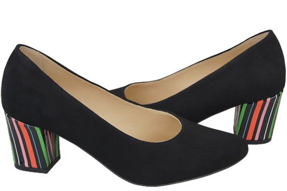 Women's footwear Women's pumps Suede leather 158 Z ElitaBut