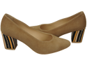 Women's footwear Women's pumps Suede leather 158 Z ElitaBut
