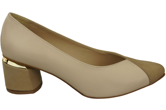 Women's shoes Pumps Natural leather 191 ElitaBut